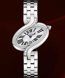 Cheap Cartier Delice De Cartier watch WG800004 on sale